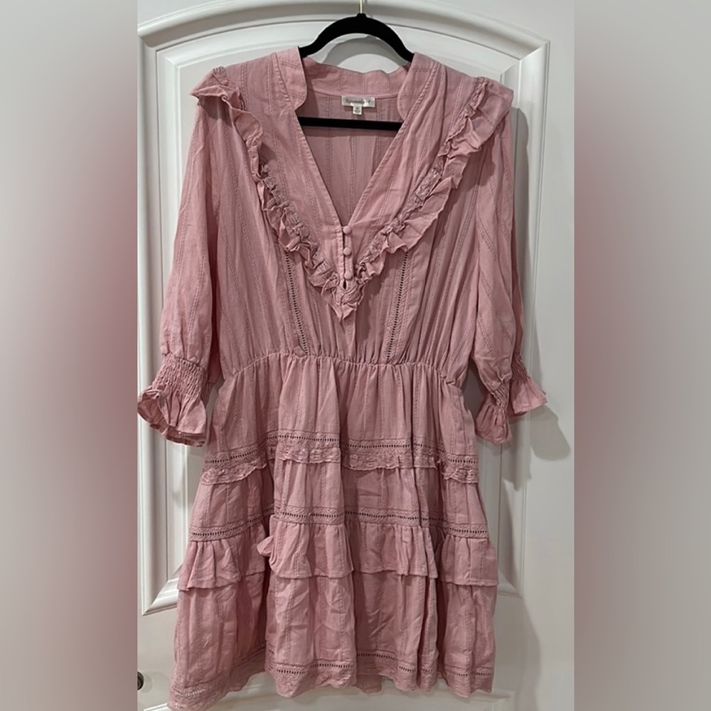 Rose velvet beautiful dress size medium